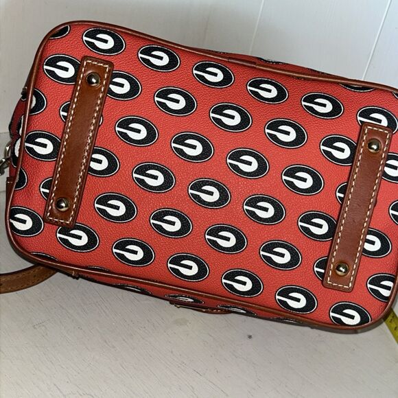 UGA Dooney & Bourke Charlie Handbag Zip Satchel Medium Purse GO DAWGS! - Picture 12 of 13